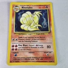Pokémon TCG Ninetales 12/102 Black Flame Base Set Holo Rare WoTC Wizards Mp