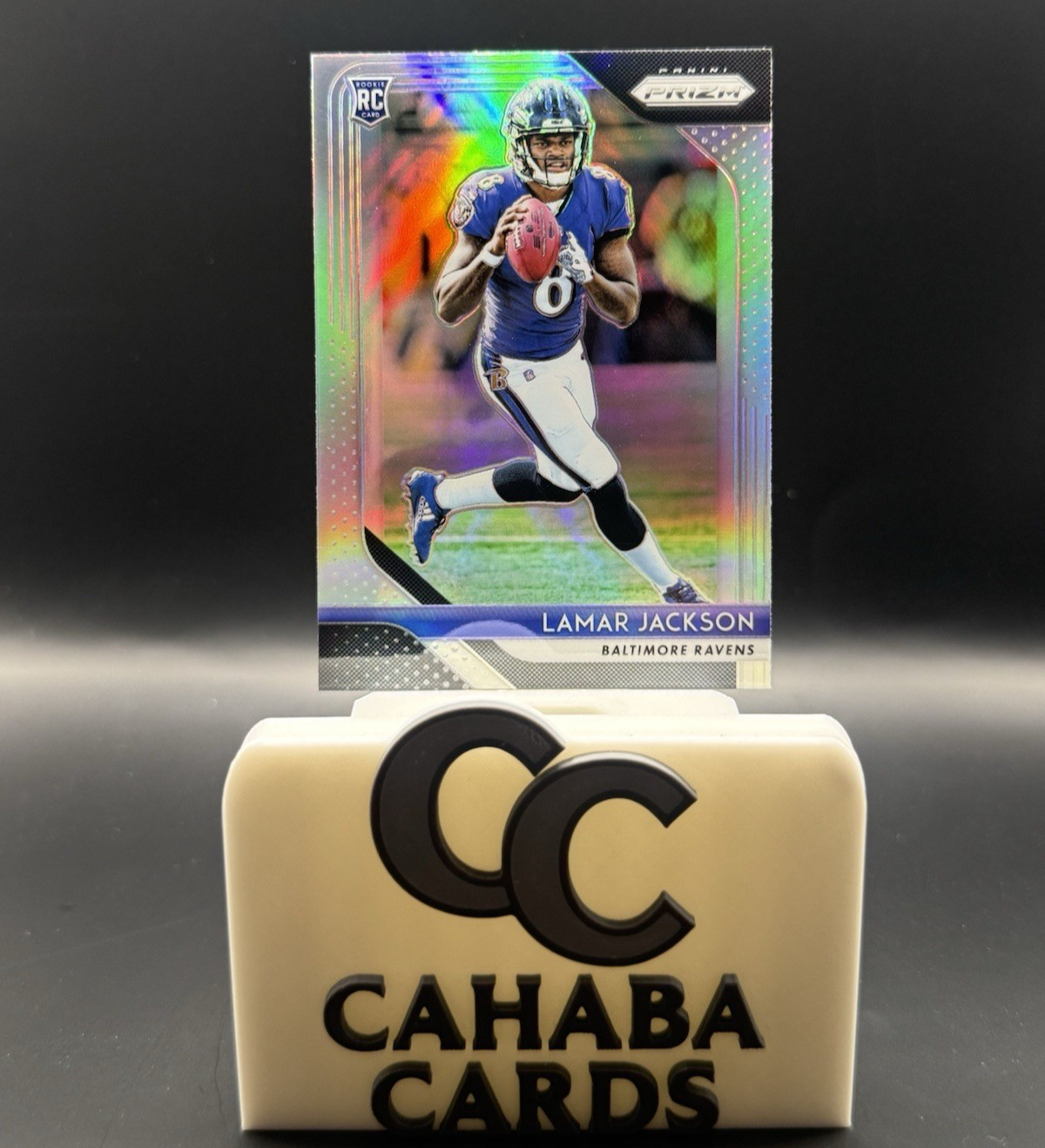 2018 Panini Prizm - Lamar Jackson Rookie Silver Prizm #212 (RC) Baltimore Ravens