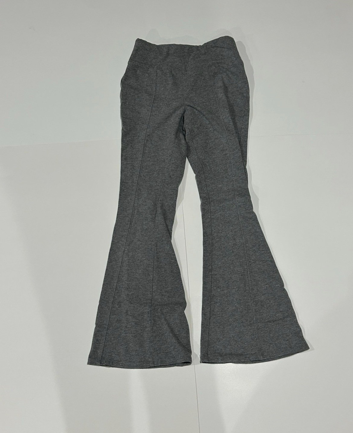 Art Class Girls Flare Gray Leggings, M (8)