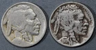 1919-1919S 5C BUFFALO NICKEL Lot of 2 KM# 134 Grade: G & Better A6842