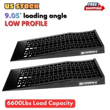 Low Profile Car Truck Ramps for Oil Change Chevy Corvette, Honda Civic Type R