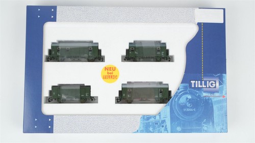 Tillig TT 01326 Bauwagen Set 4-teilig DR Gleichstrom | Zustand: Gebraucht