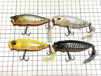 MEGABASS Hard Lure 4-piece Set POP MAX Popper Bass Fishing Fishing Tackle Ito