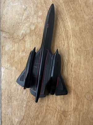 #1165 USAF SR-71 Blackbird Force One Die-Cast 1988 ERTL 10'' Plane