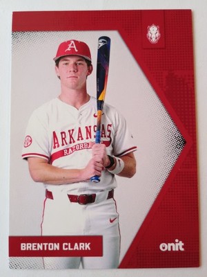 ONIT 2026 University of Arkansas Razorbacks Baseball NIL Trading Cards