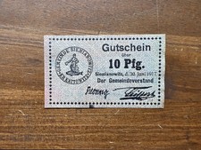 KHG 487 Gemeinde Siemianowitz 10 Pfennig 1917