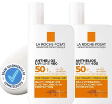 Image of 2 x La Roche-Posay Anthelios UVmune 400 Invisible Fluid SPF50+ 50ml