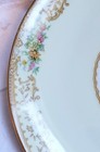 Vintage Noritake "Elvira" Set of 4 Coupe Dessert Plates — photo 7