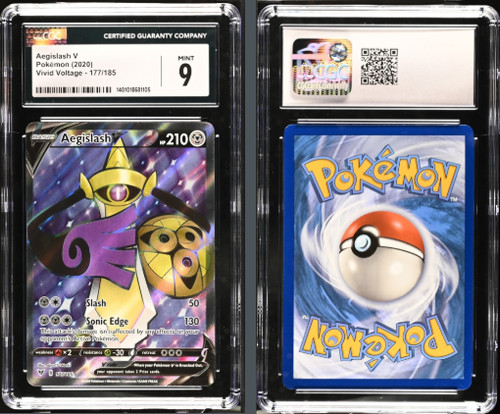 Aegislash V graded CGC 9 for sale on eBay