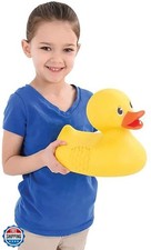 Jumbo Rubber Ducky 10.5" Inches Classic Large Rubber Duck for Fun-Filled Bath