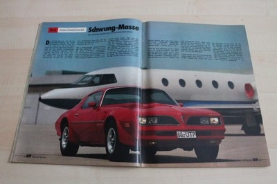 Auto Motor und Sport 15/1977 Pontiac Firebird Trans Am mit 180PS im TEST auf 4 S