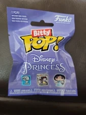 Funko Bitty POP! Mystery Pack of Mini Disney Princess Character Figure - New