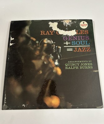Ray Charles Genius Soul Jazz LP Impulse AS-2 RVG Stereo Quincy Jones