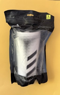 Adidas Shin and Ankle Guards Size S, M, L Protection Hard Shield NEW Blue
