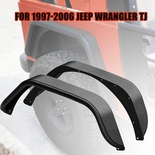 For Jeep Wrangler Tj 1997-2006 Unlimited Sport Utility Rear Tube Fender Flares For Jeep Wrangler Tj 1997-2006 Unlimited Sport Utility Rear Tube Fender Flares