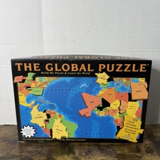 The Global Puzzle 600 Pieces Build the Puzzle and Learn the World Countries Map