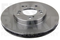 Eurobrake 2X Bremsscheibe Ø282Mm BelüFtet FüR Honda CR-V I 2.0 16V 4WD HR-V 1.6