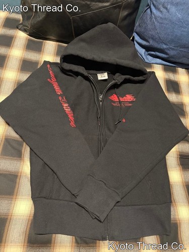 Langlitz, Langlitz Leathers Black Hoodie Size S McCoy Usco Lynch