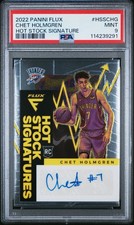 2022-23 Panini Flux- Chet Holmgren #HSS-CHG Hot Stock Signatures PSA9