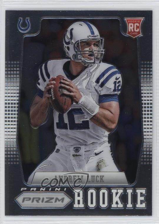 2012 Panini Prizm Andrew Luck (Ball at Shoulder) #203 Rookie RC