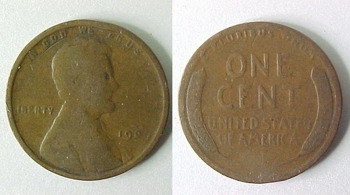 1909 P Lincoln Cent Good G