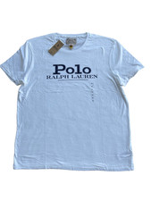 Image of Polo Ralph Lauren T Shirt Mens Denim Goods XL Tee Custom Slim Fit