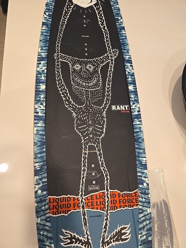 2021 Liquid Force Rant 125cm Wakeboard Used Condition Junior Cable Park Board 