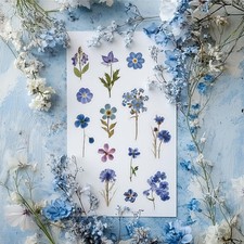 500 Pcs Flower Stickers for Scrapbook Supplies Dried Pressed Flowers Scrapbook