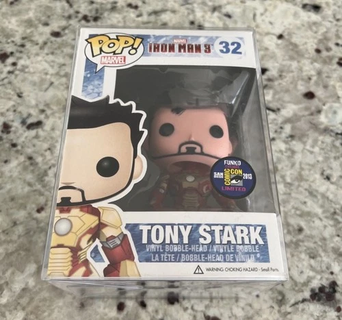 Funko Pop! Marvel Iron Man 3 Tony Stark SDCC 2013 Exclusive #32