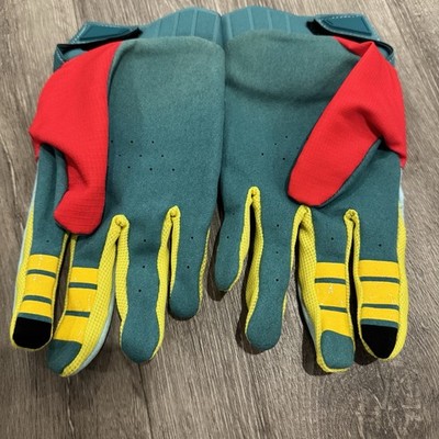 Supreme Honda Fox Racing Gloves Moss Green/Red - Size 2XL NWOT | eBay