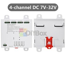 AC/DC7V-32V / Type C 3/4CH Smart WiFi Bluetooth Relay Module Self-locking 433MHz