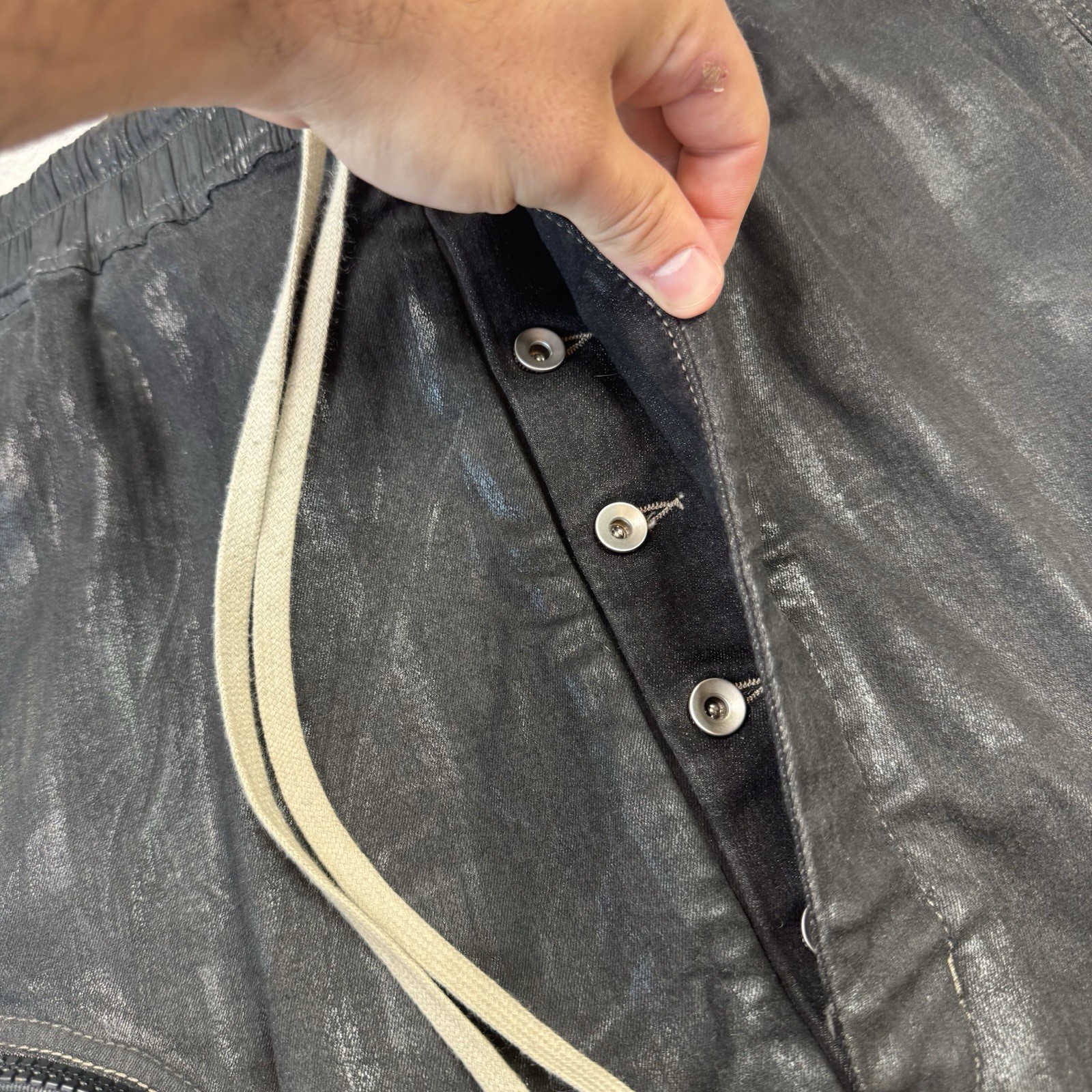 Rick Owens DRKSHDW Bauhaus Zipper Cargo Shorts image 8