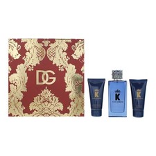 Image of Dolce & Gabbana K Eau de Parfum 100ml, Aftershave Balm + Shower Gel Gift Set
