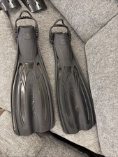 Sherwood Elite Scuba Diving Fins Snorkeling Fins Size S 7-8 Black