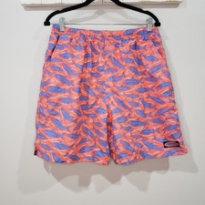 Vineyard Vines Chappy Trunks Mens L Fish Print Swim Shorts 7  