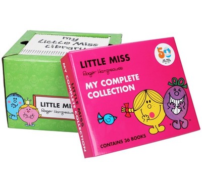 Little Miss The Complete Collection 37冊 Little Miss 36 Books My Complete Collection Box Set - Ages 5-7