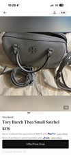 Tory Burch Thea Small Leather Satchel