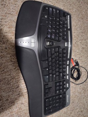 Microsoft Natural Ergonomic 4000 v1.0 Keyboard KU-0462 Model 1048 Tested