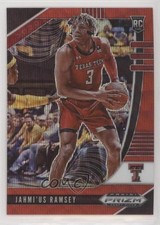 2020-21 Panini Prizm Draft Picks Ruby Wave Prizm Jahmi'us Ramsey #25 00gy
