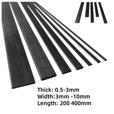 Carbon Platten Flach platten 200mm, 400mm Lä...