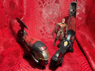 BATMAN Lot de 2 BATCYCLES DC Comics - Kenner 1996 - Photo 1/4