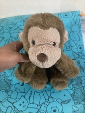 Jellycat Smudge Monkey Medium NWT with Dust Bag Plush Gift