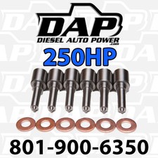 6 250hp Nozzles Fits Dodge Cummins Diesel 1998-2002 Injectors Vp44 250 Hp 6 250hp Nozzles Fits Dodge Cummins Diesel 1998-2002 Injectors Vp44 250 Hp