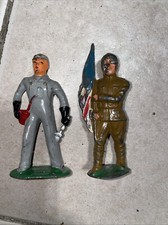 Engineer, Manoil and soldier Figures,