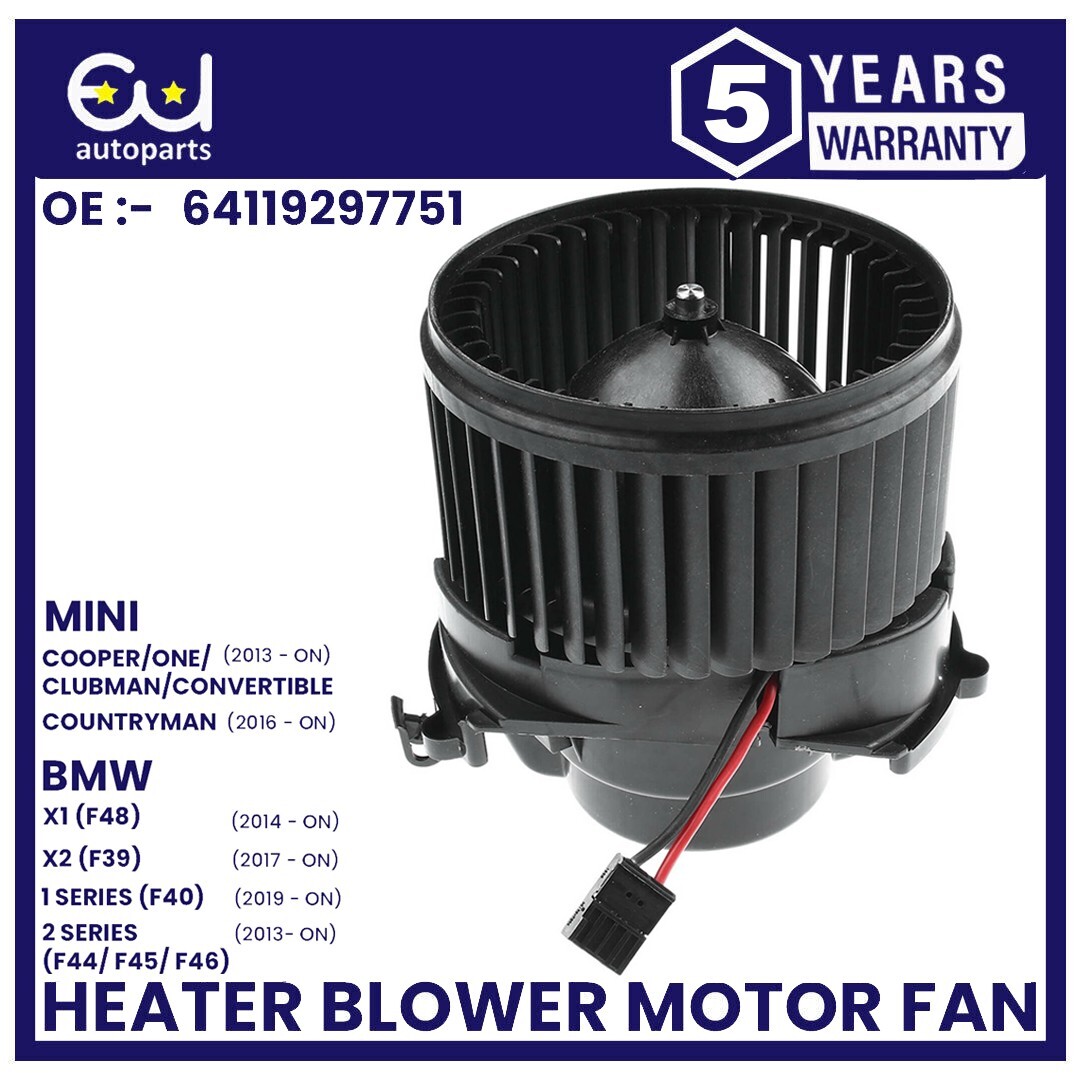 HEATER BLOWER MOTOR FAN FOR BMW 1 2 SERIES X1 X2 F45 F46 F48 F39 F49 MINI COOPER eBay