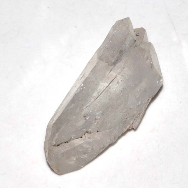 Cristallo Quarzo (Lemuriana Quarzo) Naturale Grezzo Gemma Crudo 26gms GW Cristallo Quarzo (Lemuriana Quarzo) Naturale Grezzo Gemma Crudo 26gms GW