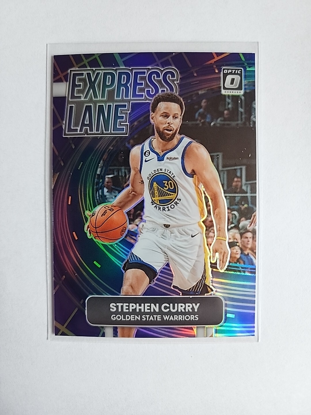 2022-23 Donruss Optic - #2 Stephen Curry Express Lane Purple Prizm - Ships Free!