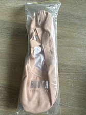 BLOCH WOMEN'S PRO ELASTIC 4.5B SPLIT SOLE CANVAS BALLET SLIPPER NEW