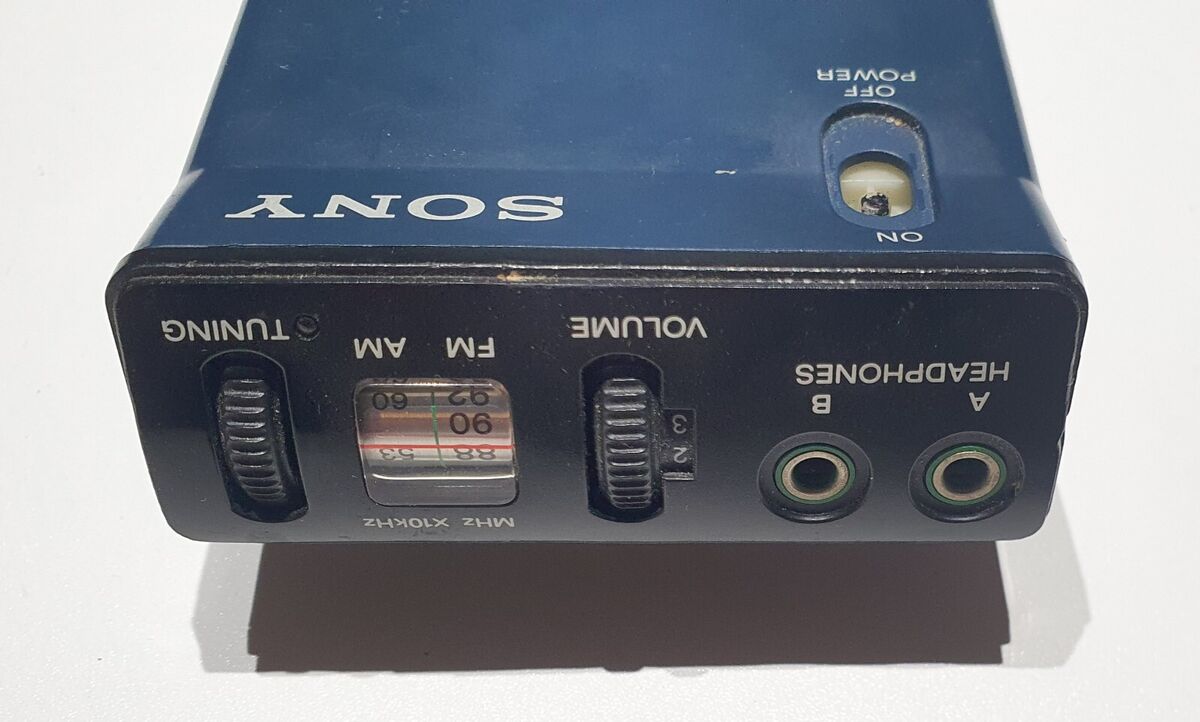 Vintage Sony AM/FM Walkman SRF-22W Radio | eBay