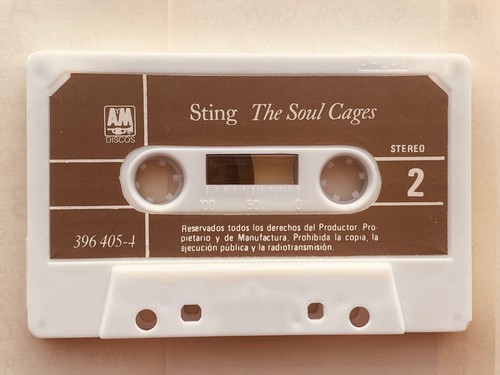 Sting - Two Rare Original Cassettes Tape Colombia 2 Pcs - Picture 5 of 10